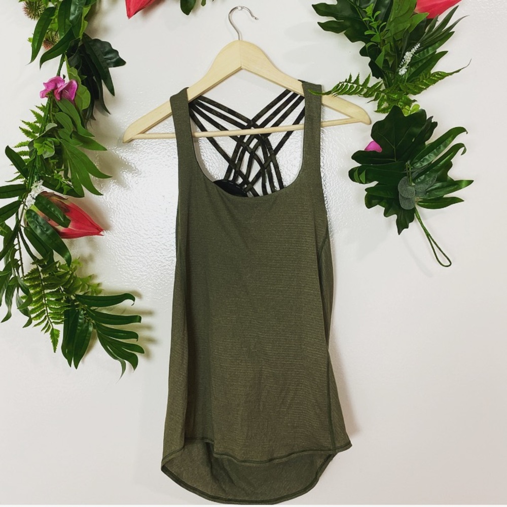 Lululemon athletica camouflage gym tank ✨sz medium - Picture 3 of 4